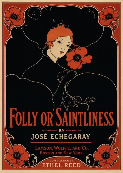 Ethel Reed Folly or Saintliness No6 - Poster