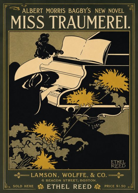 Ethel Reed Miss Traumerei. No3 - Poster