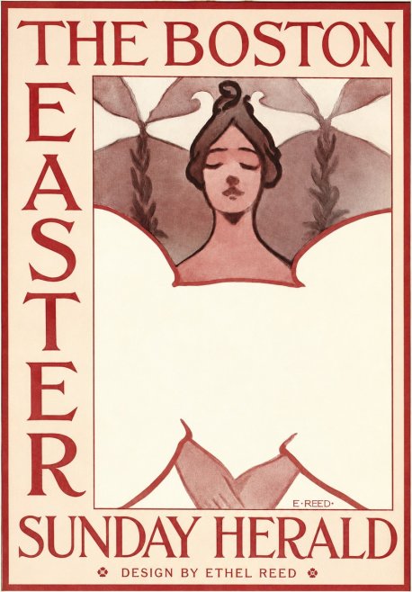 Ethel Reed The Boston Easter Sunday Herald No1 - Poster