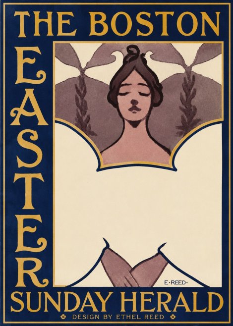 Ethel Reed The Boston Easter Sunday Herald No2 - Poster
