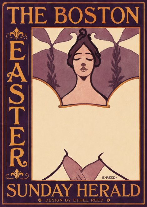 Ethel Reed The Boston Easter Sunday Herald No5 - Poster