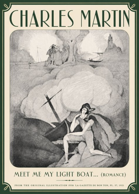 Charles Martin Meet Me My Light Boat... (Romance) No3 - Poster