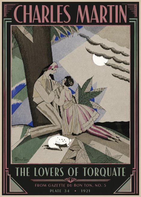 Charles Martin The Lovers of Torquate No6 - Poster
