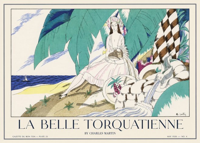 Charles Martin La Belle Torquatienne No1 - Poster