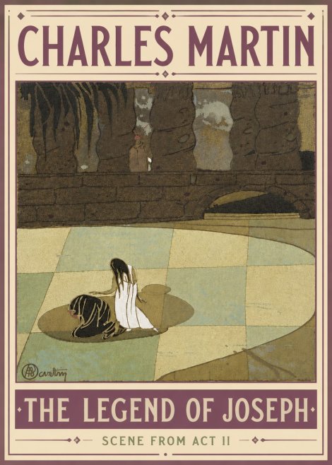 Charles Martin The Legend of Joseph - Scene from Act Ii No5 - Poster