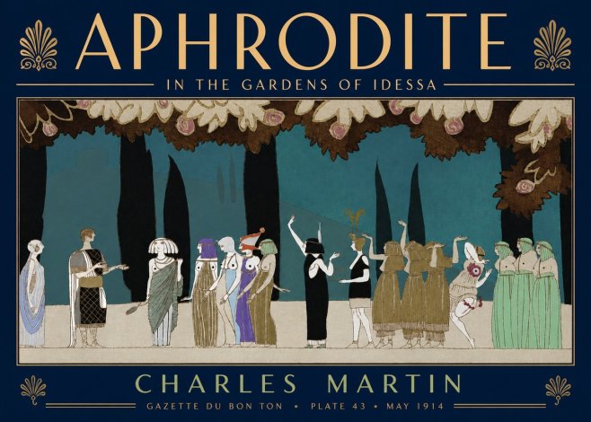 Charles Martin Aphrodite in the Gardens of Idessa No5 - Poster