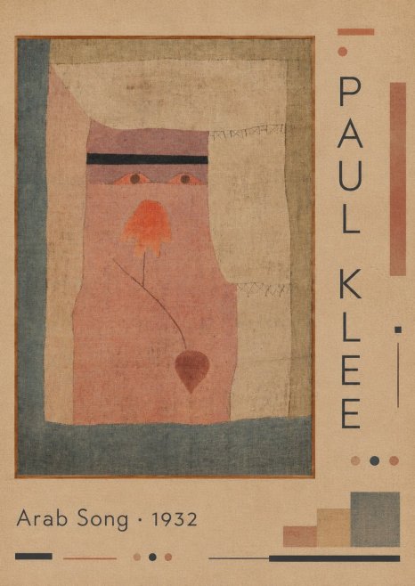 Paul Klee Arab Song No2 - Poster