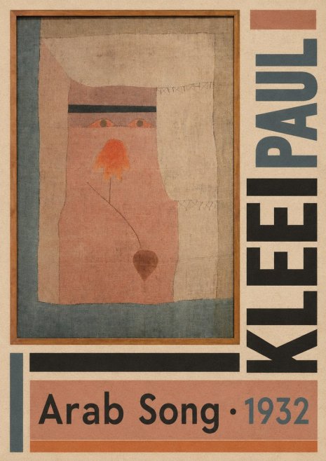 Paul Klee Arab Song No5 - Poster