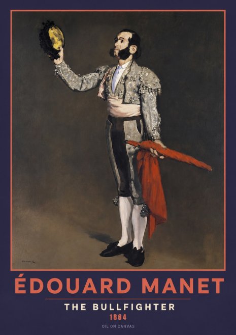 Édouard Manet The Bullfighter No3 - Poster