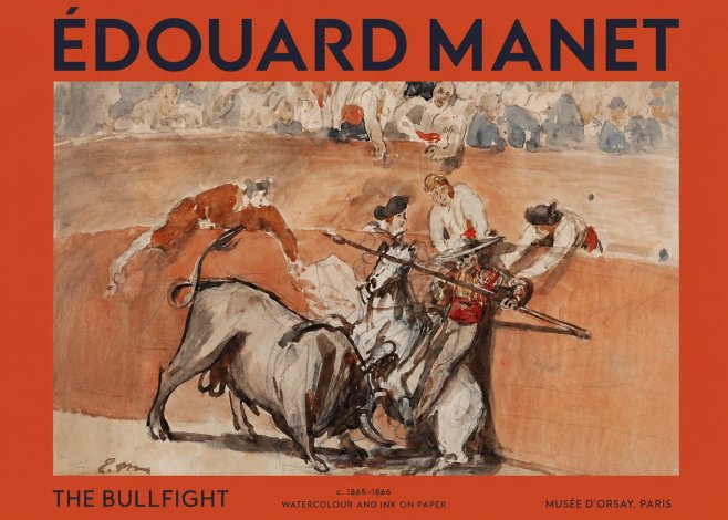 Édouard Manet The Bullfight I No2 - Poster