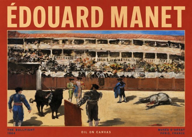 Édouard Manet The Bullfight II No2 - Poster