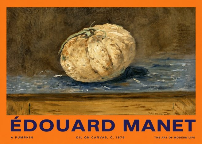 Édouard Manet A Pumpkin No2 - Poster