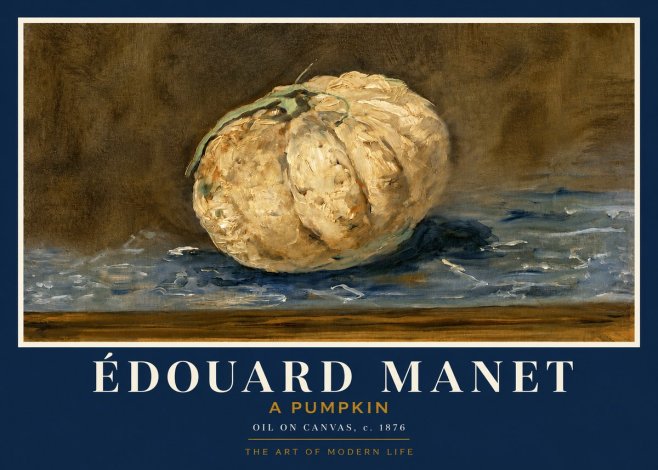 Édouard Manet A Pumpkin No3 - Poster