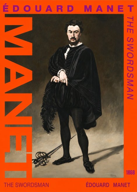 Édouard Manet The Swordsman No2 - Poster