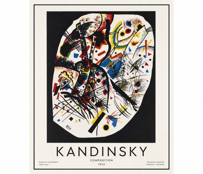 Kandinsky Composition 1922 No1 - Poster