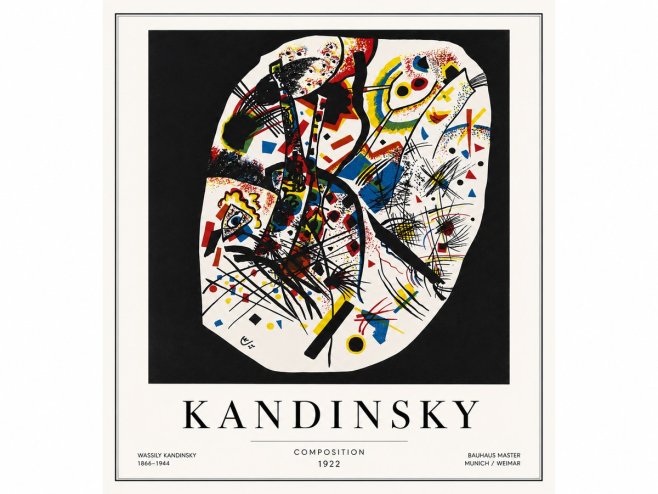 Kandinsky Composition 1922 No5 - Poster