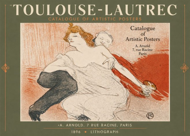 Toulouse-Lautrec Catalogue of Artistic Posters No4 - Poster