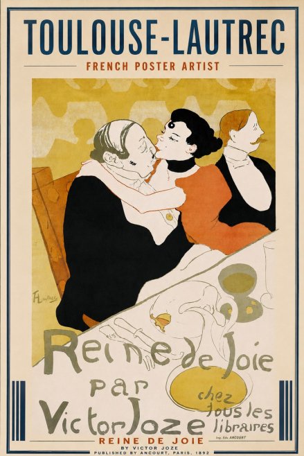 Toulouse-Lautrec Reine De Joie I No3 - Poster