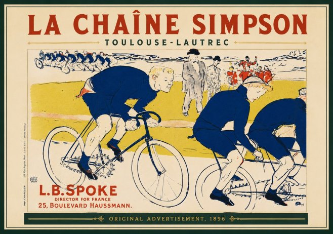 Toulouse-Lautrec La Chaîne Simpson No5 - Poster