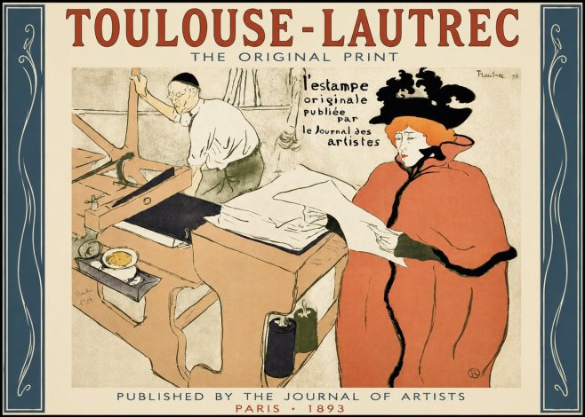 Toulouse-Lautrec L'estampe Originale No2 - Poster