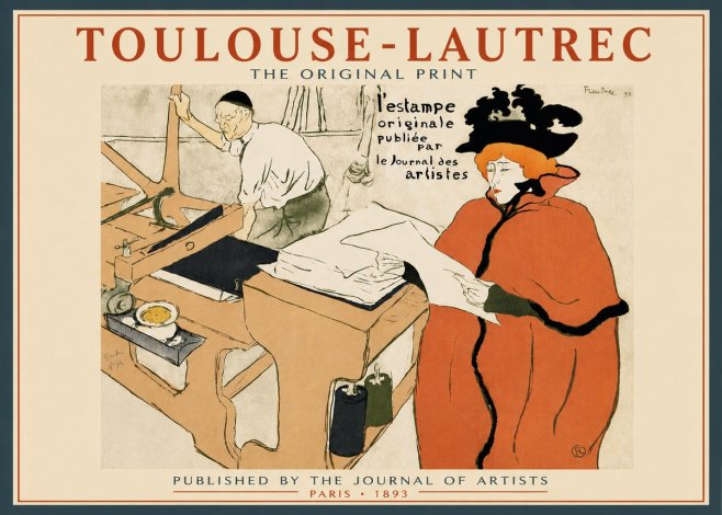 Toulouse-Lautrec L'estampe Originale No5 - Poster
