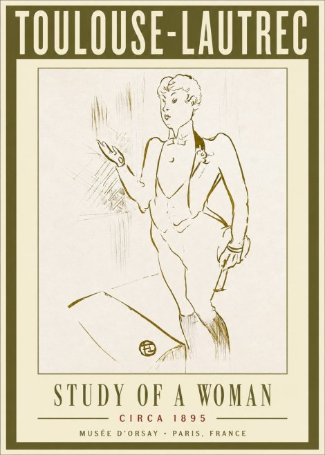 Toulouse-Lautrec The Poet of Parisian Life No3 - Poster