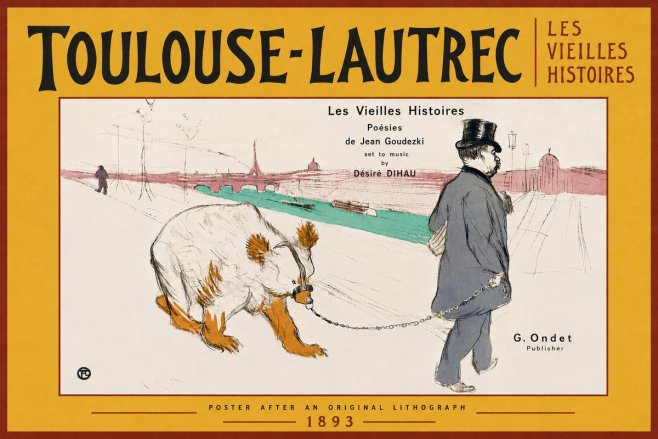 Toulouse-Lautrec Les Vieilles Histoires I No6 - Poster