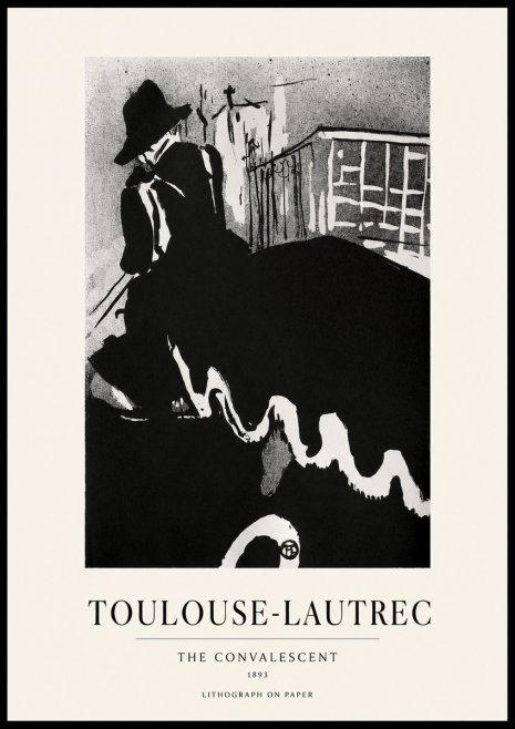 Toulouse-Lautrec The Convalescent No1 - Poster