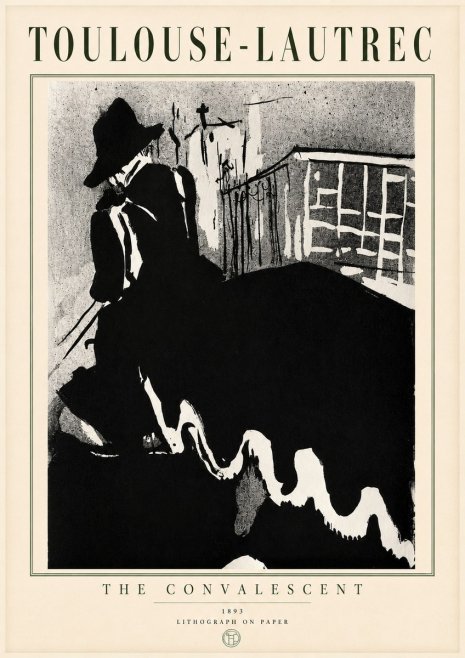 Toulouse-Lautrec The Convalescent No4 - Poster