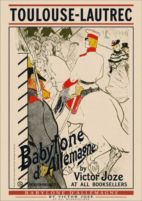 Toulouse-Lautrec Babylone D'allemagne No4 - Poster