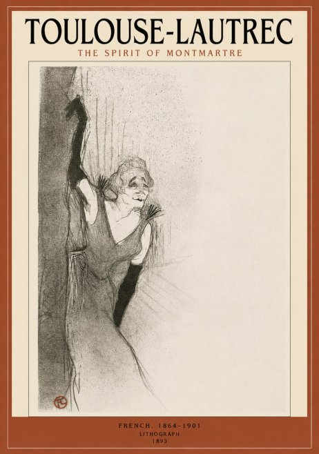 Toulouse-Lautrec The Spirit of Montmartre No2 - Poster