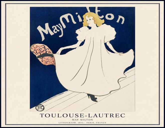 Toulouse-Lautrec May Milton No1 - Poster