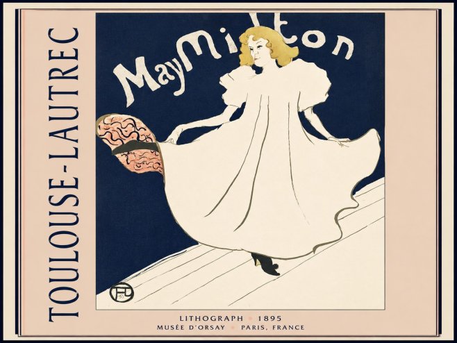 Toulouse-Lautrec May Milton No2 - Poster