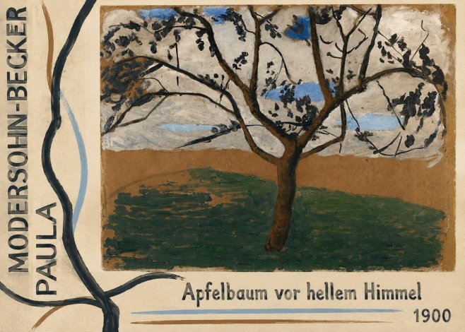 Paula Modersohn-Becker Apfelbaum Vor Hellem Himmel No3 - Poster