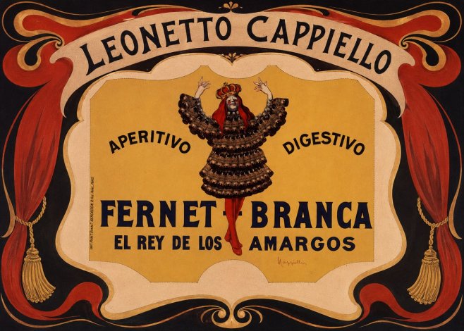 Leonetto Cappiello Fernet Branca No4 - Poster