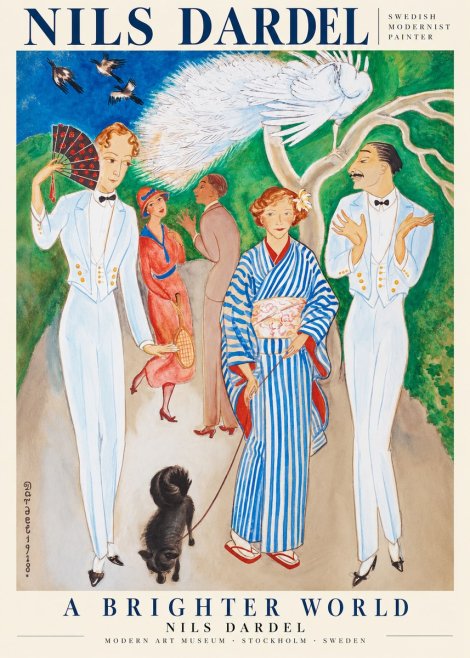 Nils Dardel A Brighter World No1 - Poster