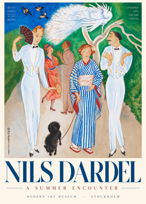 Nils Dardel A Brighter World No5 - Poster