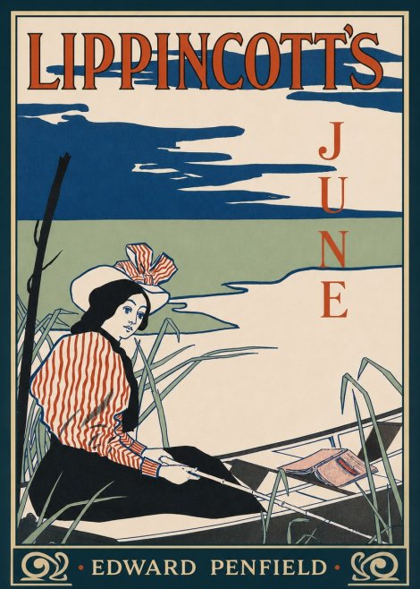 Edward Penfield Lippincott's June No2 - Poster
