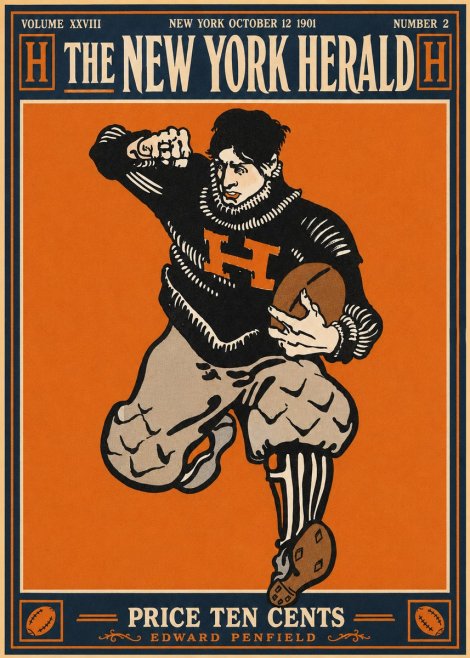 Edward Penfield The New York Herald No4 - Poster