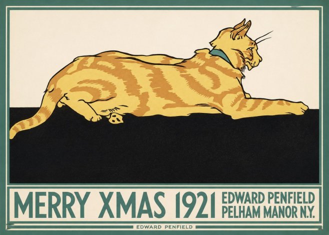 Edward Penfield Merry Xmas 1921 No1 - Poster