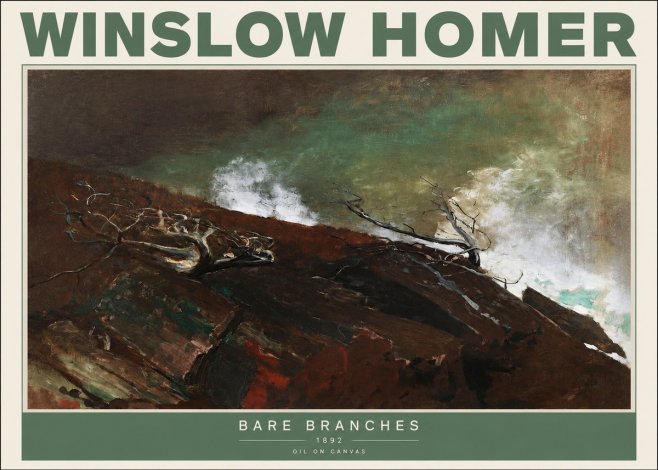 Winslow Homer Bare Branches, 1892 No2 - Poster