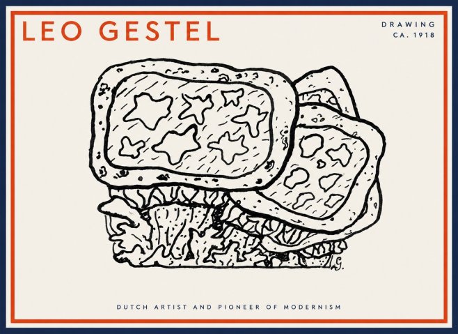 Leo Gestel Drawing Ca. 1918 No2 - Poster
