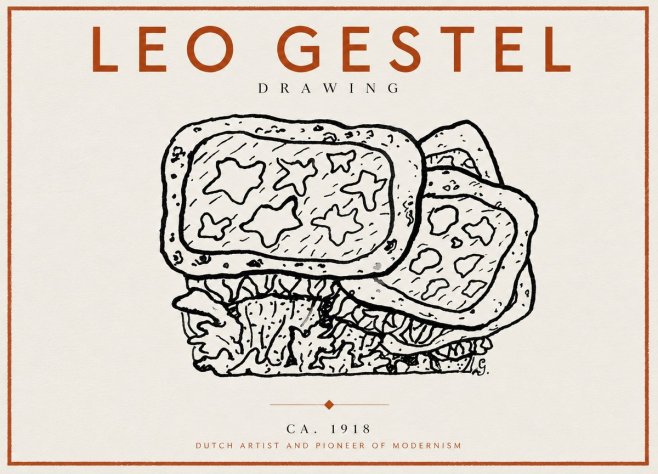 Leo Gestel Drawing Ca. 1918 No5 - Poster
