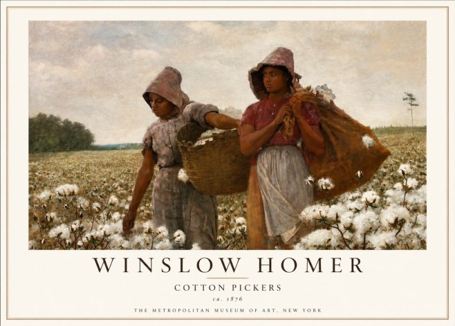 Winslow Homer Cotton Pickers No2 - Poster