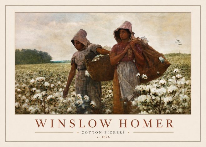 Winslow Homer Cotton Pickers No4 - Poster