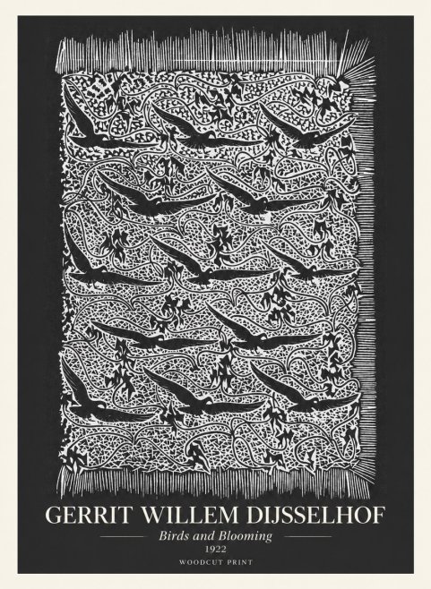 Gerrit Willem Dijsselhof Decorative Design No2 - Poster
