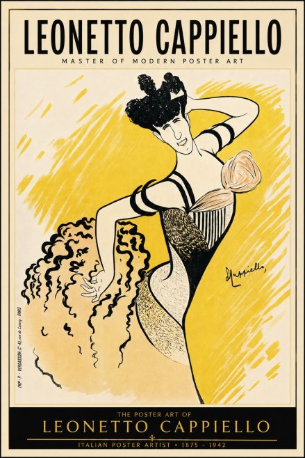 Leonetto Cappiello The Dancer No5 - Poster