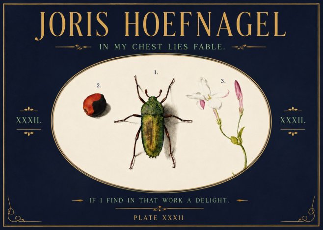 Joris Hoefnagel In My Chest Lies Fable No4 - Poster
