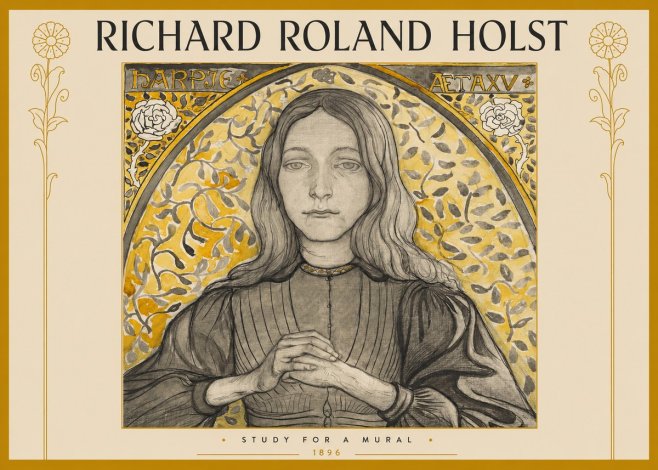 Richard Roland Holst Harpje · Aetaxv No2 - Poster