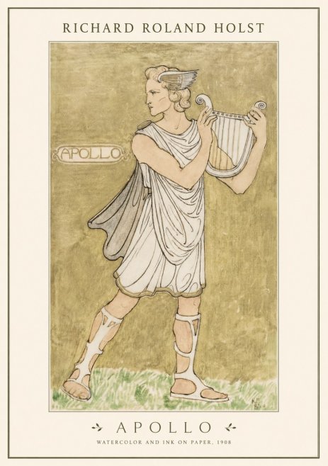 Richard Roland Holst Apollo No1 - Poster